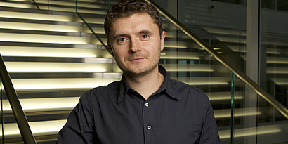 Dan Alistarh smiling in the camera.