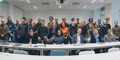 Group picture of the Bilateral AI project team.